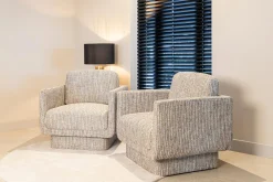 Tafellamp Nyo Marmer en metaal kleur Zwart - Loft24.nl