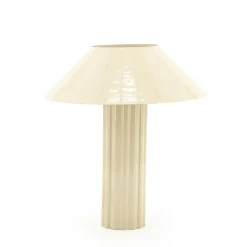 Tafellamp Pallas - Beige - 44 cm Hoog - Loft24.nl