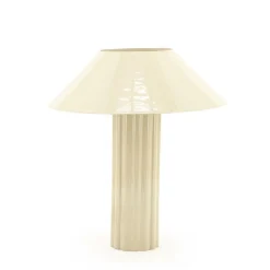 Tafellamp Pallas - Beige - 44 cm Hoog - Loft24.nl