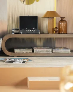 Tafellamp Pallas- Mosterd - 44 cm Hoog - Loft24.nl