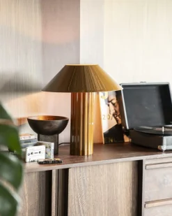 Tafellamp Pallas- Mosterd - 44 cm Hoog - Loft24.nl