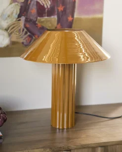 Tafellamp Pallas- Mosterd - 44 cm Hoog - Loft24.nl