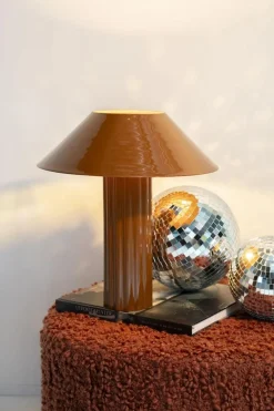 Tafellamp Pallas- Mosterd - 44 cm Hoog - Loft24.nl