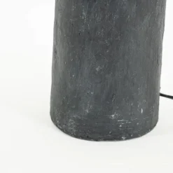 Tafellamp Sana Papier maché 45 cm - Grijs - Loft24.nl