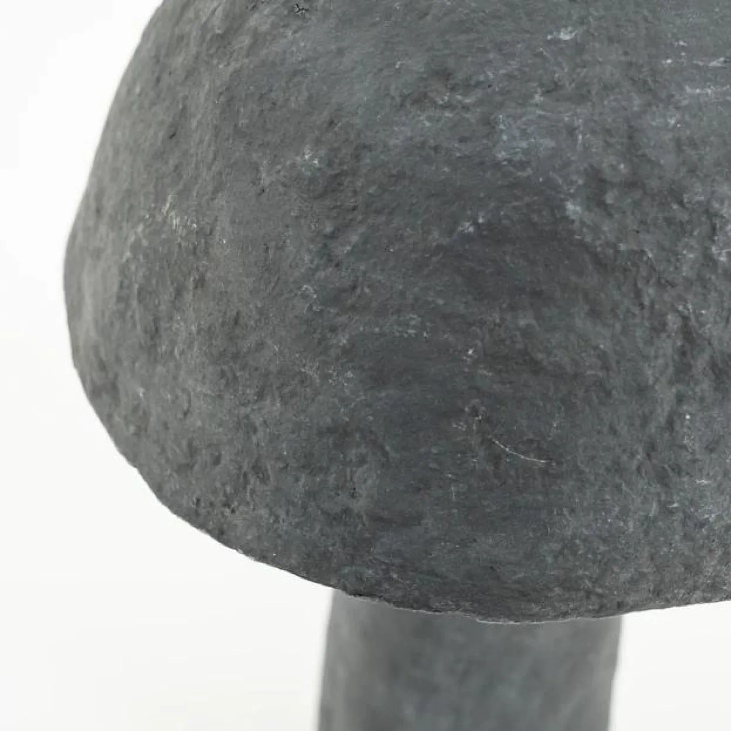 Tafellamp Sana Papier maché 45 cm - Grijs - Loft24.nl