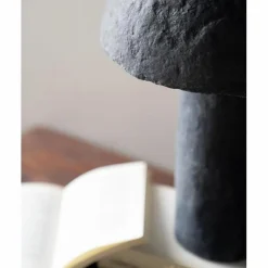 Tafellamp Sana Papier maché 45 cm - Grijs - Loft24.nl