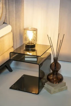 Tafellamp Silon 24cm hoog - Glas - Loft24.nl