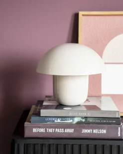 Tafellamp Toad 27cm hoog - Beige - Loft24.nl