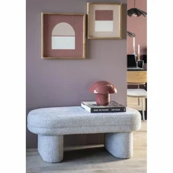 Tafellamp Toad 27cm hoog - Koraal Rood - Loft24.nl