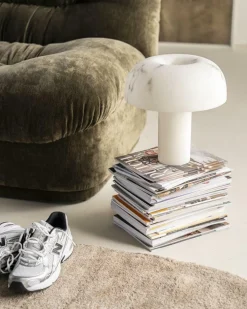 Tafellamp Tubi Glas - Wit - Loft24.nl