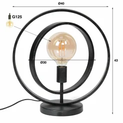 Tafellamp Turn Around - 1 lamp - Loft24.nl