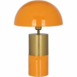 Tafellamp Twilla 45cm hoog kleur Oranje/Goud - Loft24.nl