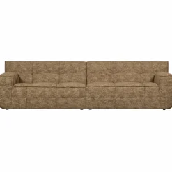 Timor 4-zits bank caramel melange - Loft24.nl