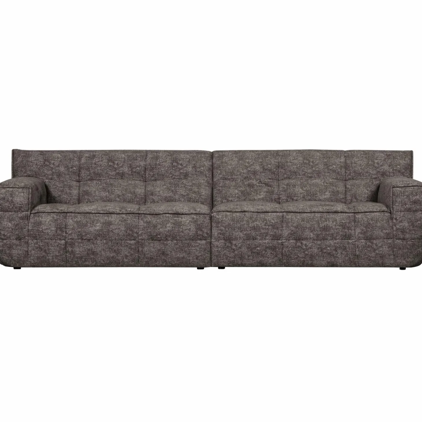 Timor 4-zits bank grafiet melange - Loft24.nl