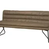 Toro Bankje 155cm - Taupe - Loft24.nl