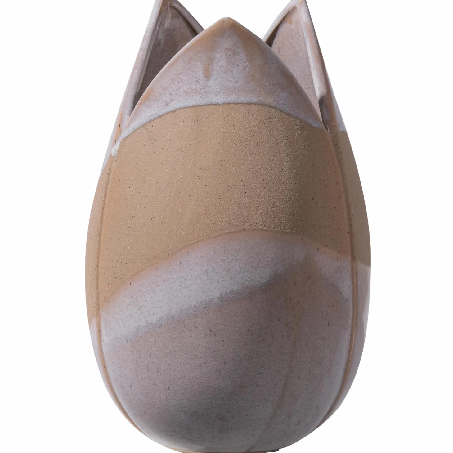 Toulipa tulpvormige vaas keramiek naturel - Loft24.nl