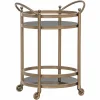 Trolley Hendricks kleur Brushed Gold - Loft24.nl