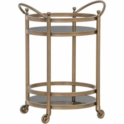 Trolley Hendricks kleur Brushed Gold - Loft24.nl