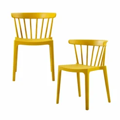 Tuin / Eetkamerstoel Bliss - Geel - Loft24.nl