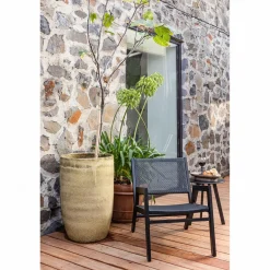 Tuin Fauteuil Pem - Zwart - Loft24.nl