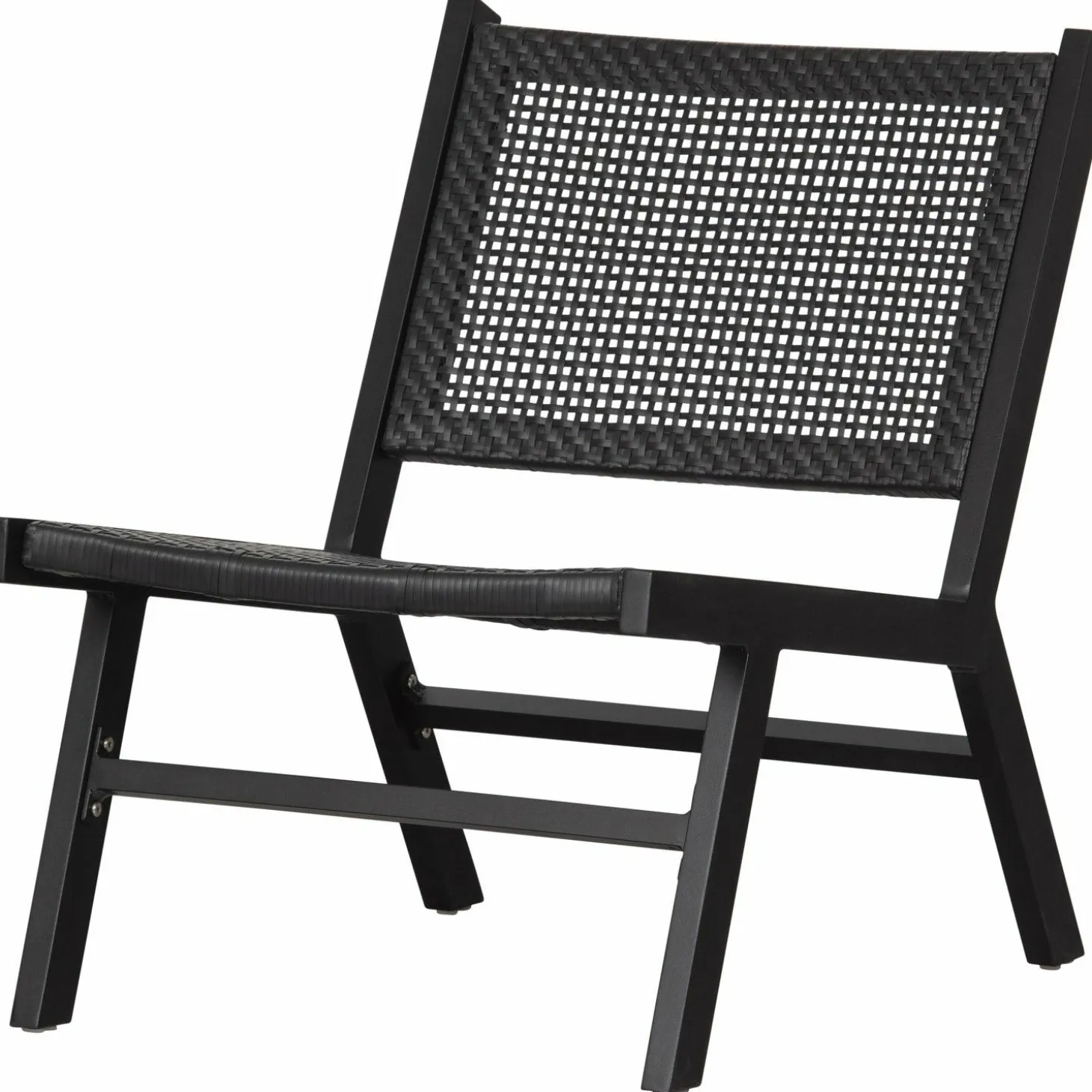 Tuin Fauteuil Puk - Zwart - Loft24.nl