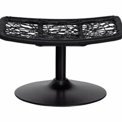 Tuinhocker Vive Outdoor Rattan Zand / Zwart - Loft24.nl