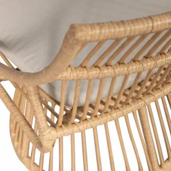 Tuinstoel Alatna Wicker - Naturel - Loft24.nl