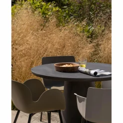 Tuinstoel Foppe Kunststof - Grijs - Loft24.nl