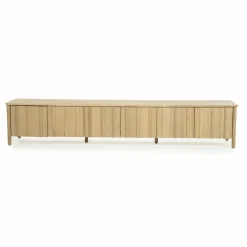 TV meubel Jake Eikenhout 264 cm - naturel - Loft24.nl