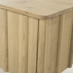 TV meubel Jake Eikenhout 264 cm - naturel - Loft24.nl