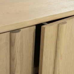 TV meubel Jake Eikenhout 264 cm - naturel - Loft24.nl