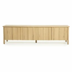 TV meubel Jake Eikenhout 183 cm - naturel - Loft24.nl