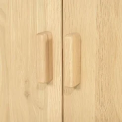 TV meubel Josh Eikenhout 240 cm - naturel - Loft24.nl