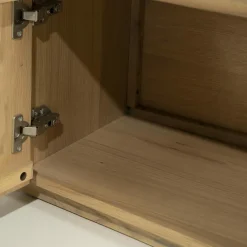 TV meubel Josh Eikenhout 240 cm - naturel - Loft24.nl