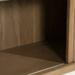 TV meubel Milo Eikenhout 180 cm - bruin - Loft24.nl