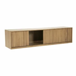 TV meubel Milo Eikenhout 180 cm - bruin - Loft24.nl