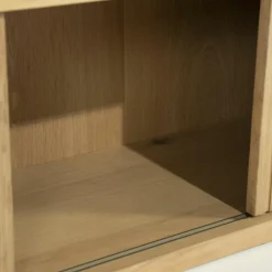 TV meubel Milo Eikenhout 180 cm - naturel - Loft24.nl