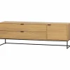 TV -meubel Silas Eiken 180cm - Naturel - Loft24.nl