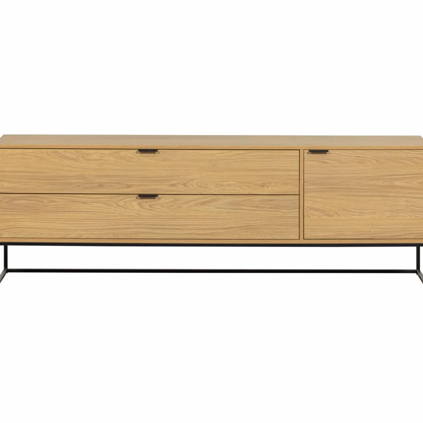 TV -meubel Silas Eiken 180cm - Naturel - Loft24.nl