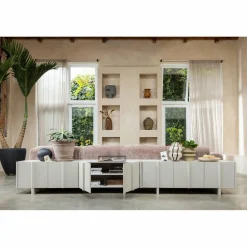 TV-meubel Basu Grenen 152cm - Dust - Loft24.nl