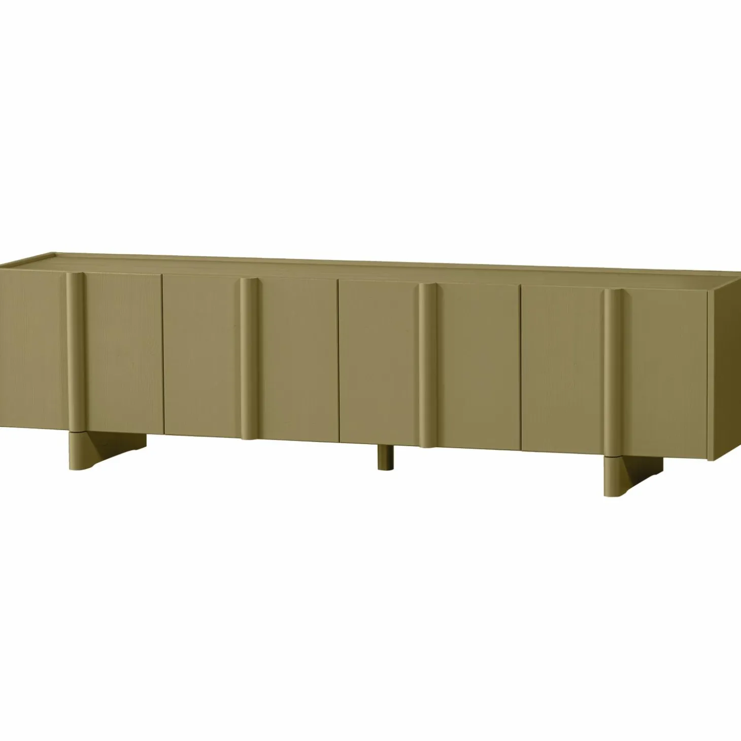 TV-meubel Basu Grenen 200cm - Moss - Loft24.nl