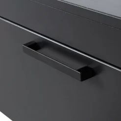 TV-meubel Bonk Grenen 120cm - Zwart - Loft24.nl