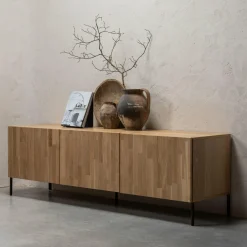 TV-meubel Bono 180cm - Naturel - Loft24.nl