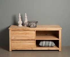 TV-meubel Corona met 2 laden 130 cm - Loft24.nl