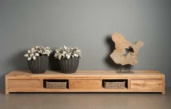 TV-meubel Corona Teak 300 cm - Loft24.nl