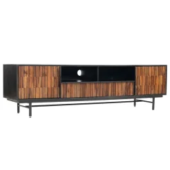 TV-meubel Dimaro Sheesham- en mangohout 175 cm - Loft24.nl