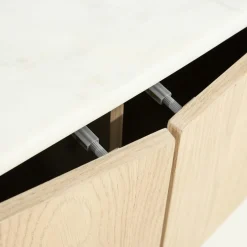 TV-meubel Don Marmer en eikenhout 240 cm - Loft24.nl