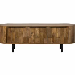 TV-meubel Effortless Mangohout 147cm - Loft24.nl