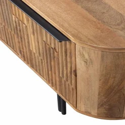 TV-meubel Effortless Mangohout 147cm - Loft24.nl