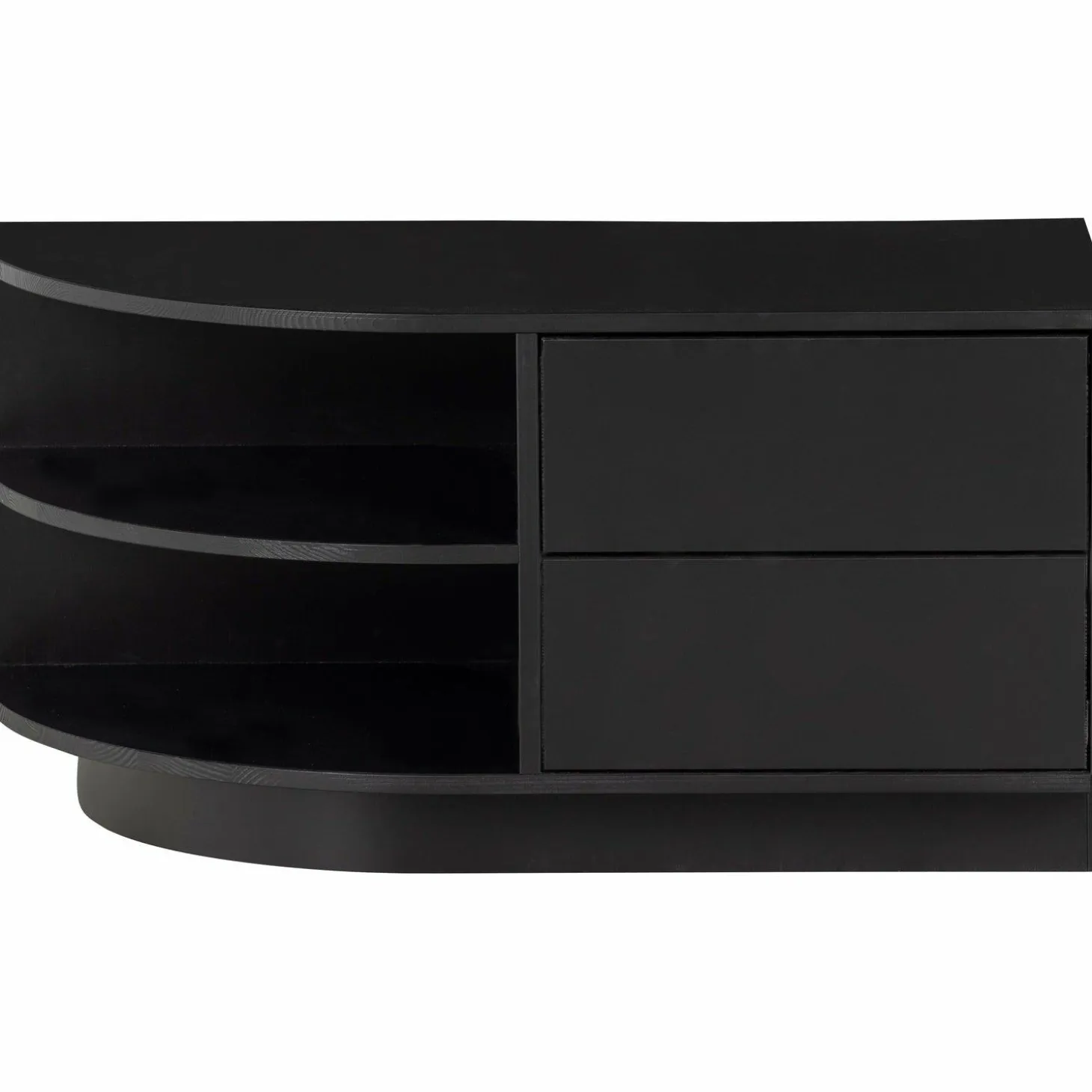 TV-meubel Finca Links Mat zwart 78cm - Loft24.nl